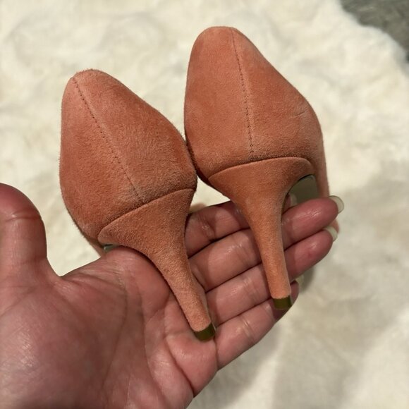 J. Crew Lucie suede d’Orsay leather pump - Picture 4 of 9